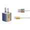 Barbados Flag Dark Wood iPhone Charger (5W USB) Skin